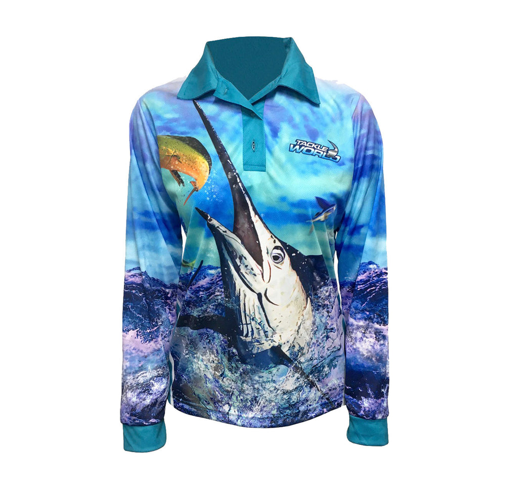 Tackle World Fishing Shirt V2 Marlin - Adult