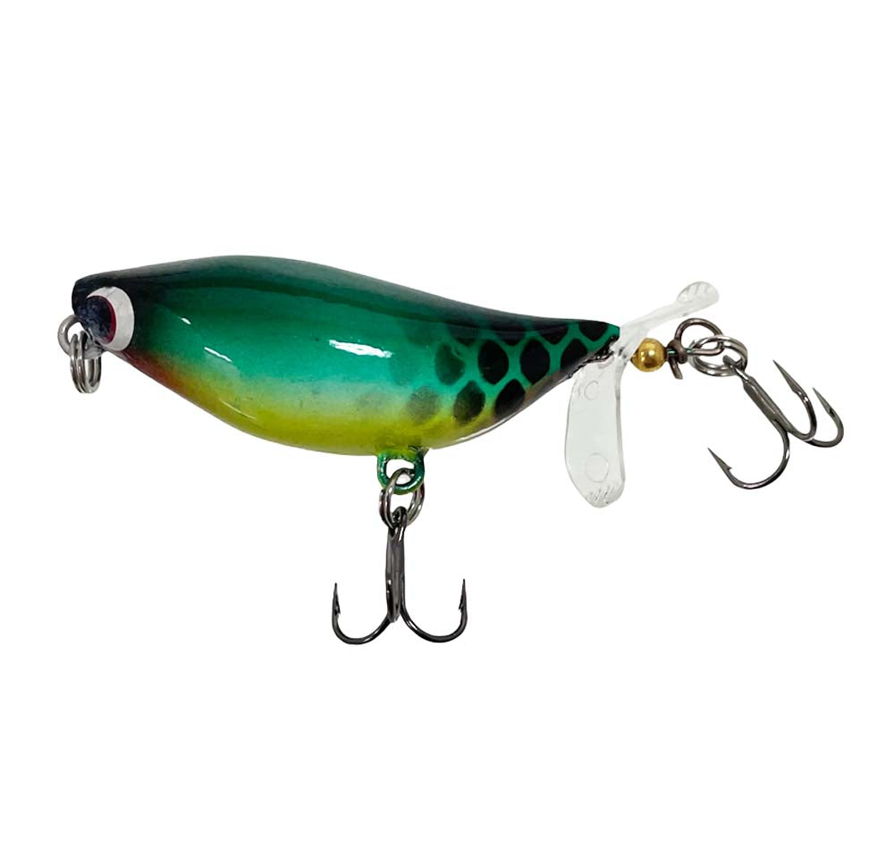 Taylor Made Fat Banga 45mm Surface Lure Colour Green Grocer
