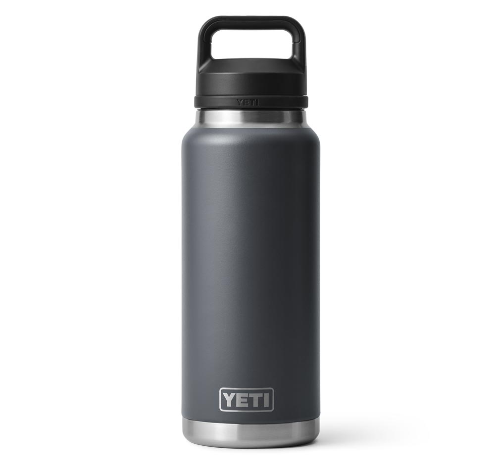Yeti Rambler 36oz Bottle with Chug Cap (1L) Charcoal