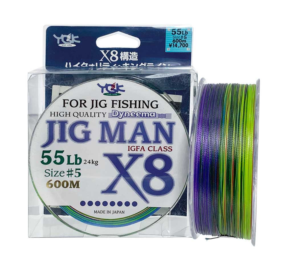 YGK Jig Man X8 Braid 600m