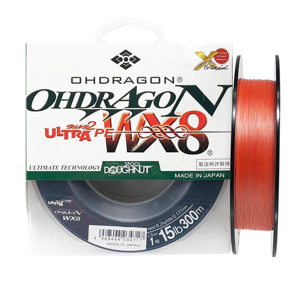 YGK OH Dragon Ultra PE WX8 Braid